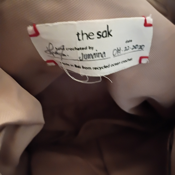 The Sak Purple Woven Tote - Picture 2 of 3